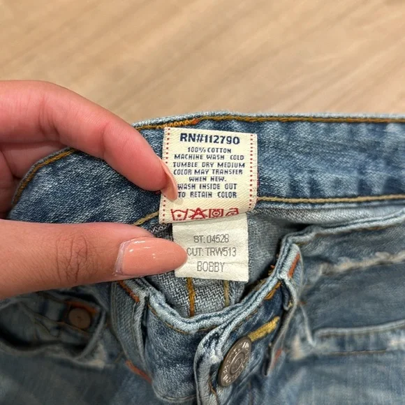 Vintage Y2K True Religion Lady Godiva Embroidered Jeans - Picture 6 of 6